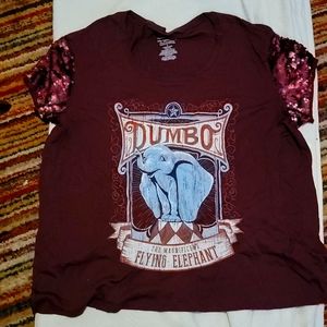 Torrid Disney Dumbo Tee Shirt sz 3 (3x 22/24) new